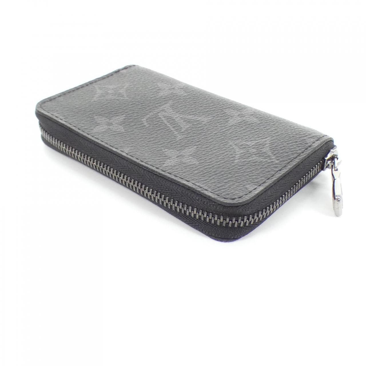 LOUIS VUITTON Monogram Eclipse Zippy Coin Purse Vertical M81662 INCASE