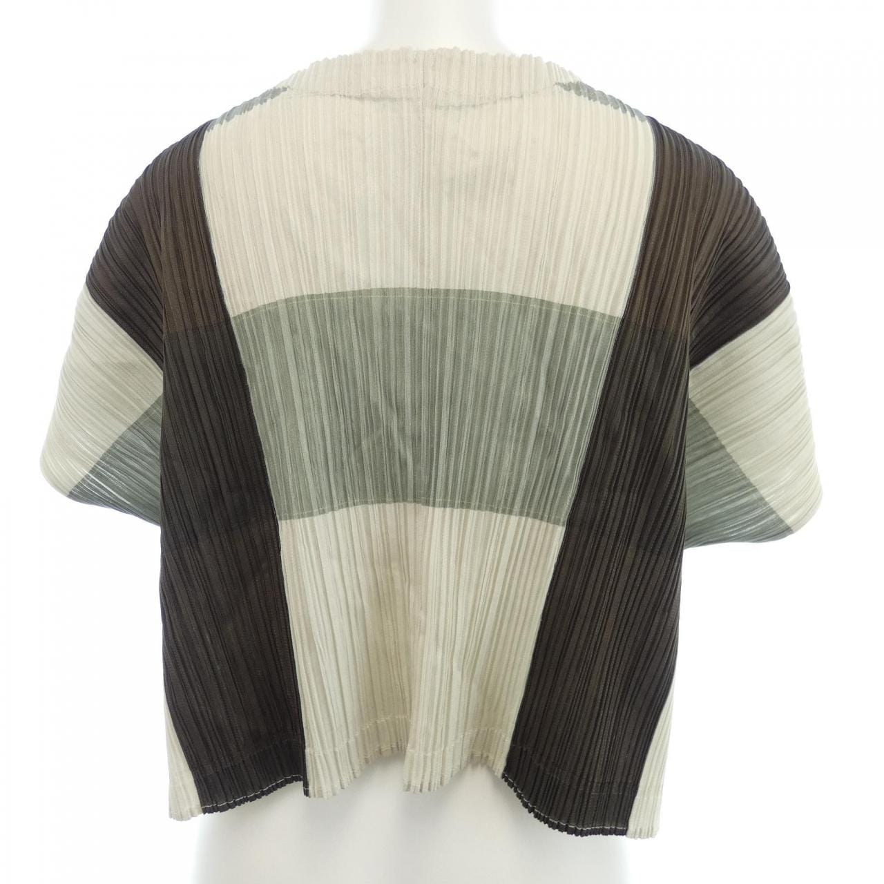 プリーツプリーズ PLEATS PLEASE 2010 ブロックチェック PP03-J0505 7565078 カーディガン