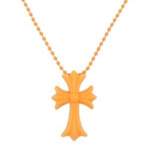 クロムハーツ CHROME HEARTS CH CRS SML PLSTC ORANGE BALL CHAIN 604175364O1BXXX445 ペンダント