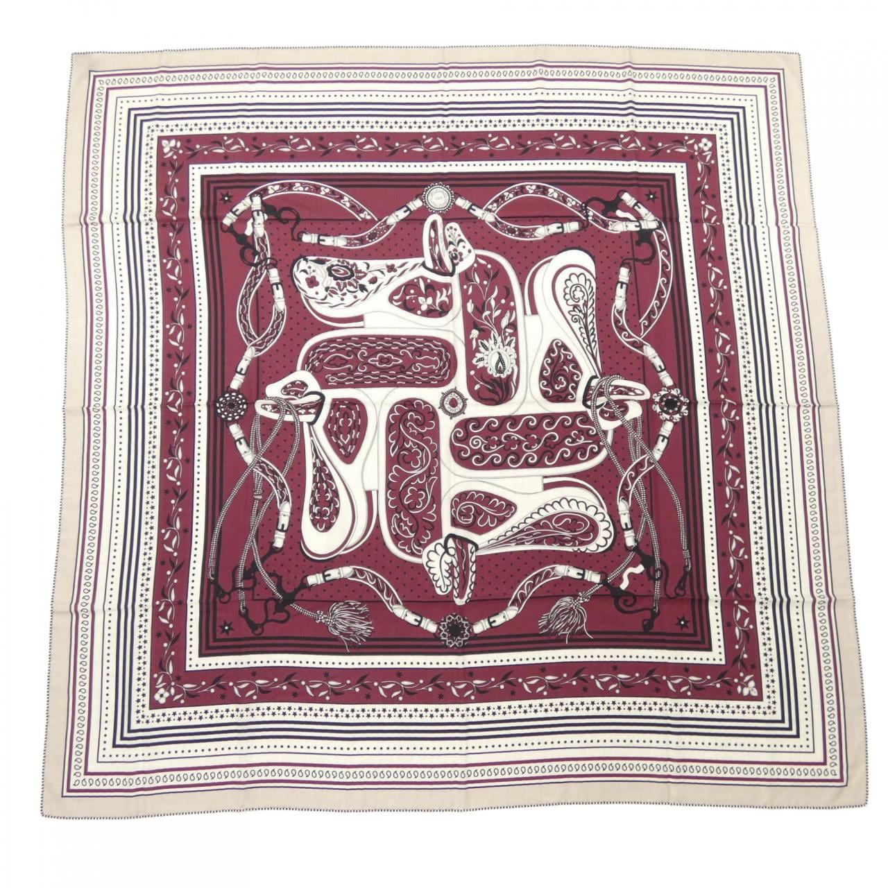 エルメス HERMES FESTIVAL DES AMAZONES BANDANA H244217S カレジェアン140 ショール