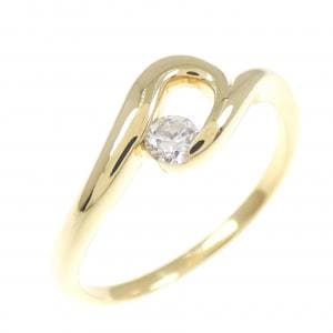 K18YG ダイヤモンド リング 0.10CT
