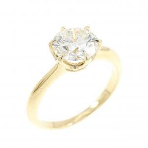 K18YG ダイヤモンド リング 1.189CT J VS2 VG