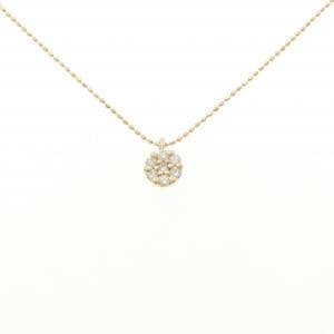 K18YG ダイヤモンド ネックレス 0.17CT