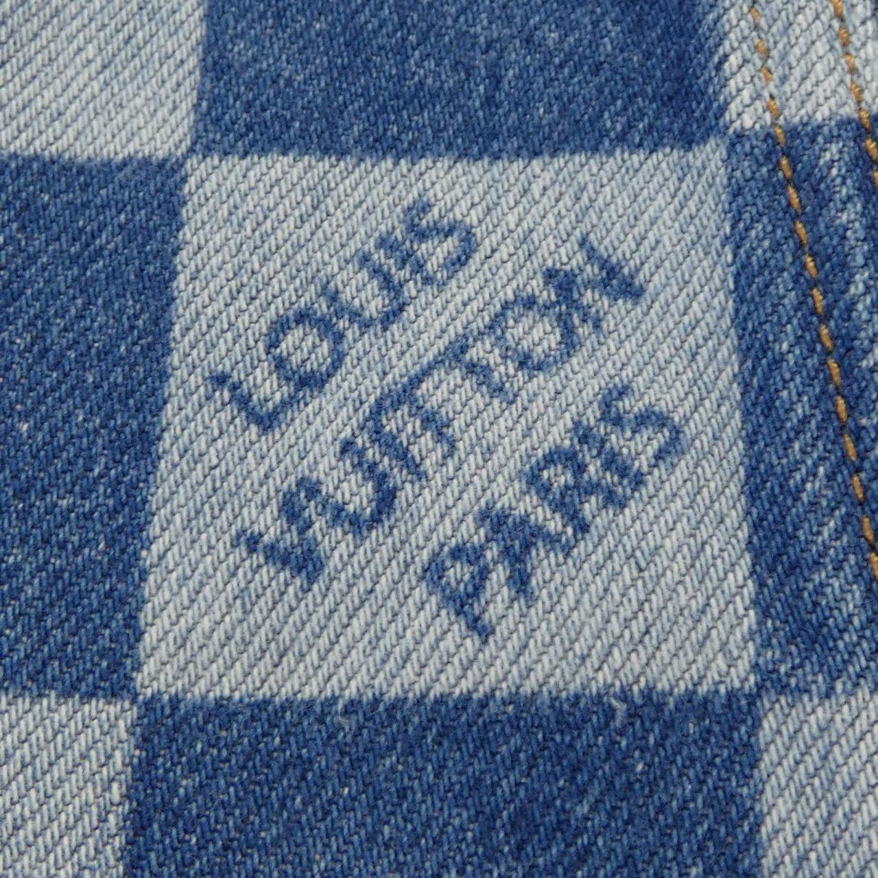 ルイヴィトン LOUIS VUITTON ダミエデニムジャケット FQJA59RXZ デニムジャケット