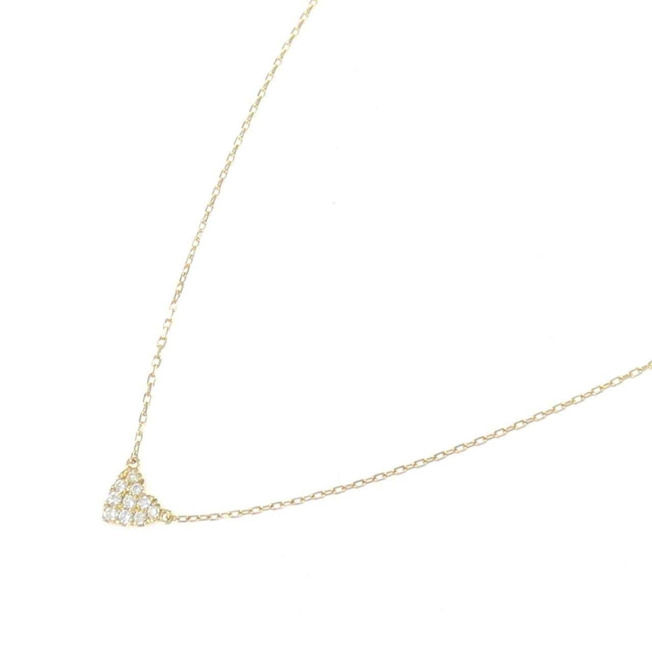 アーカー ハートパヴェ ネックレス 0.05CT