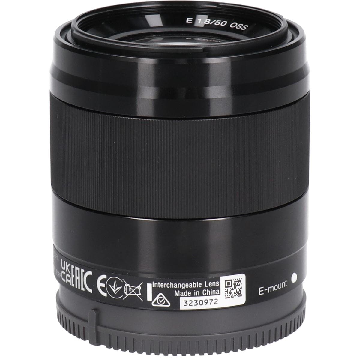 Ｅ５０ｍｍ　Ｆ１．８ＯＳＳ（ＳＥＬ５０Ｆ１８）ＢＬＫ