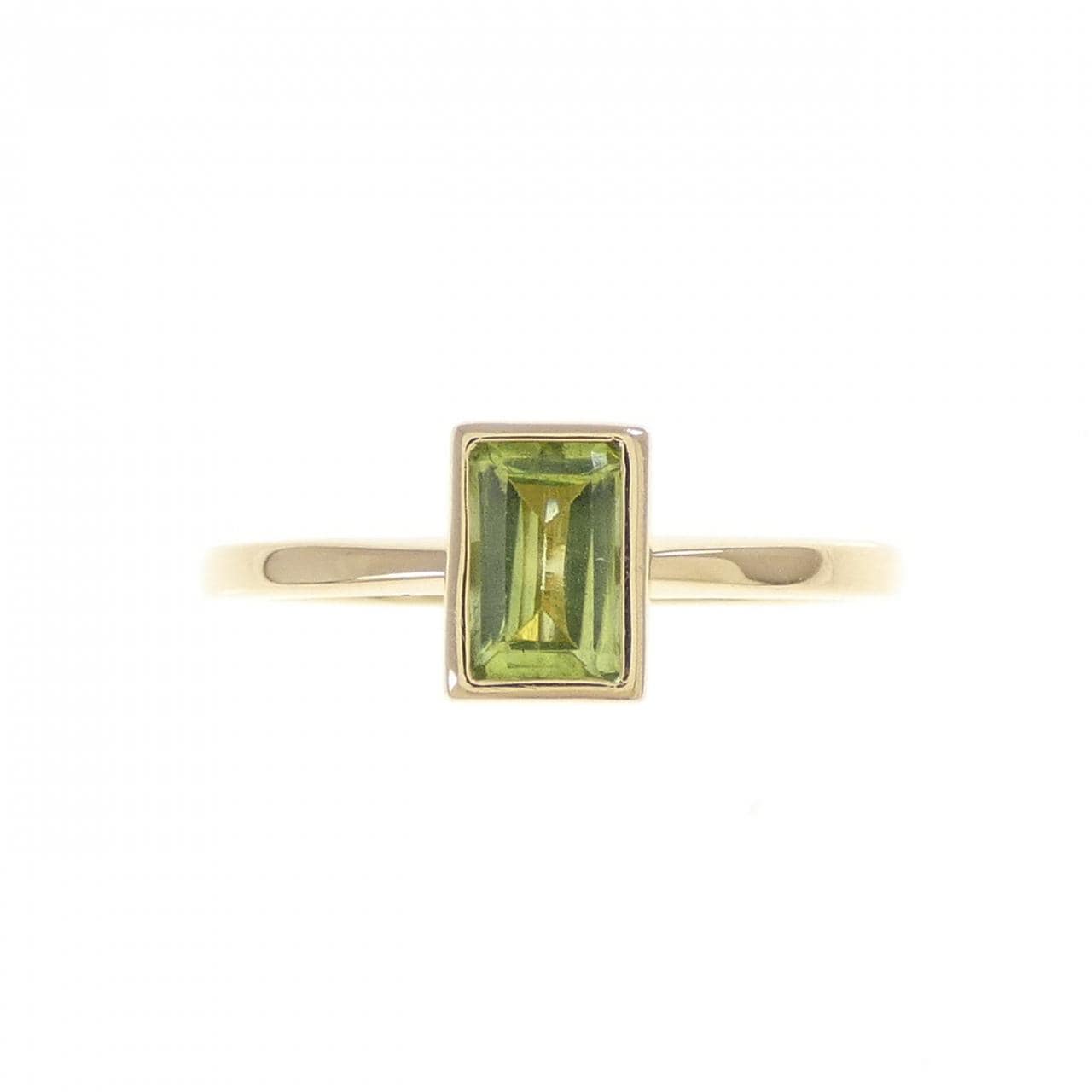 スタージュエリー ペリドット リング