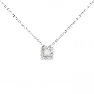 750WG ダイヤモンド ネックレス 0.215CT