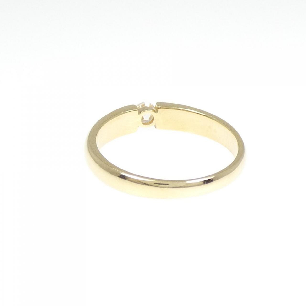 K18YG ダイヤモンド リング 0.14CT