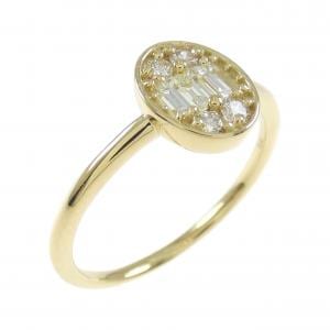 【新品】K18YG ダイヤモンド リング 0.30CT