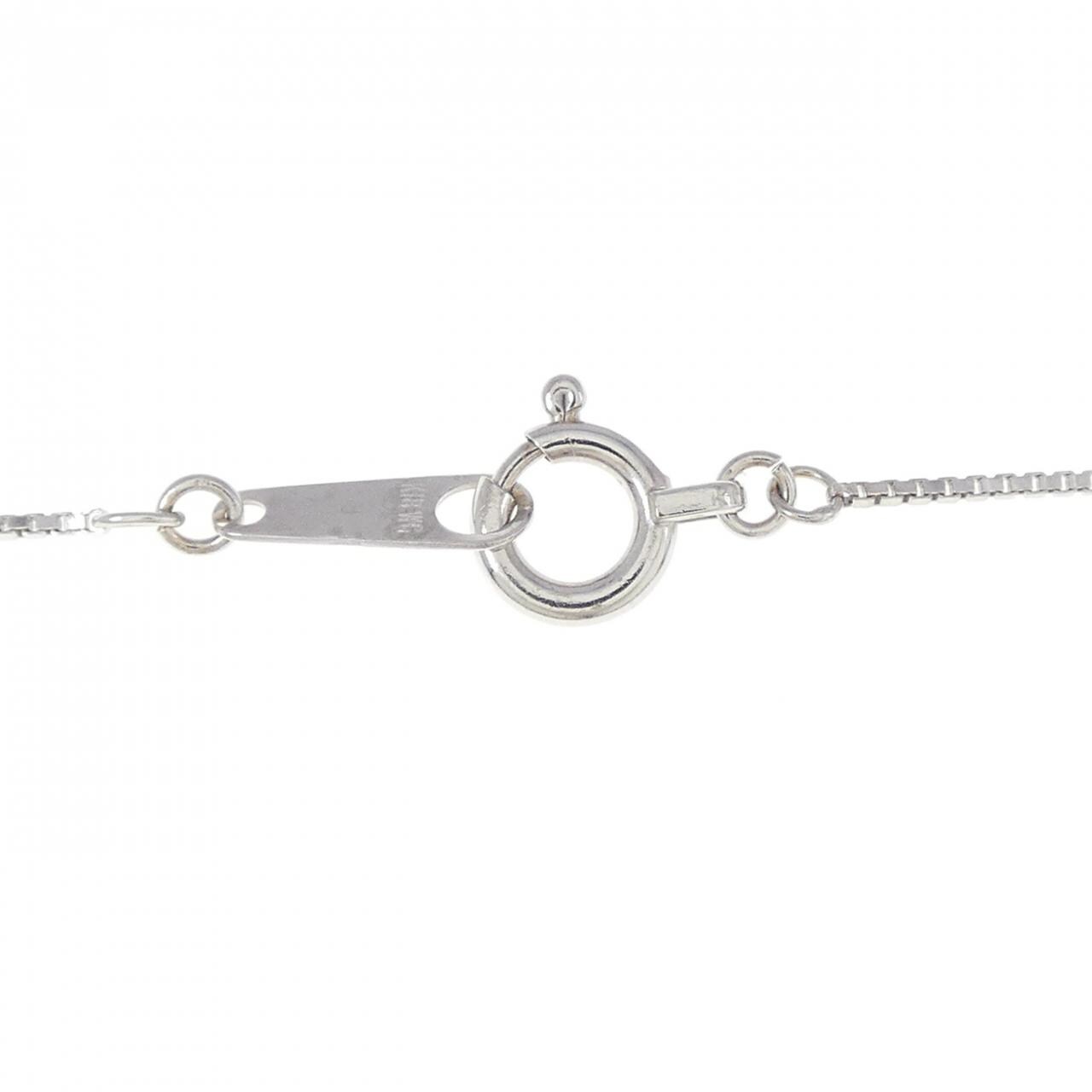 K18WG ダイヤモンド ネックレス 0.30CT