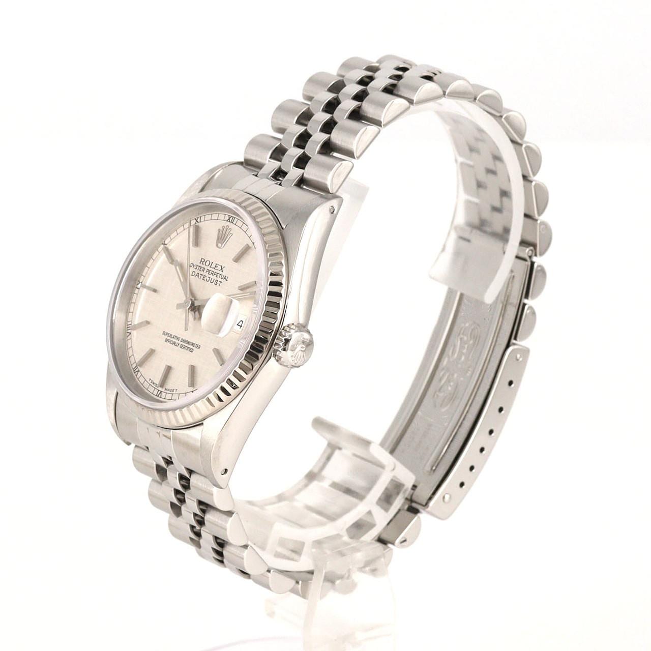 ロレックス デイトジャスト 16234 SSxWG 自動巻 X番