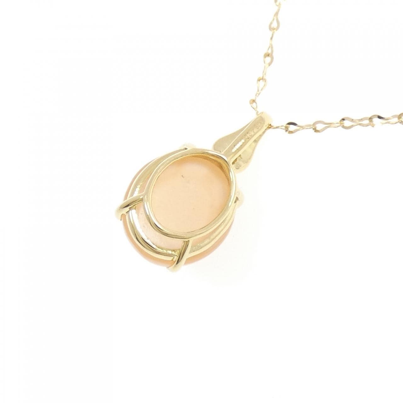 ジーエスティービー ムーンストーン ネックレス 4.00CT