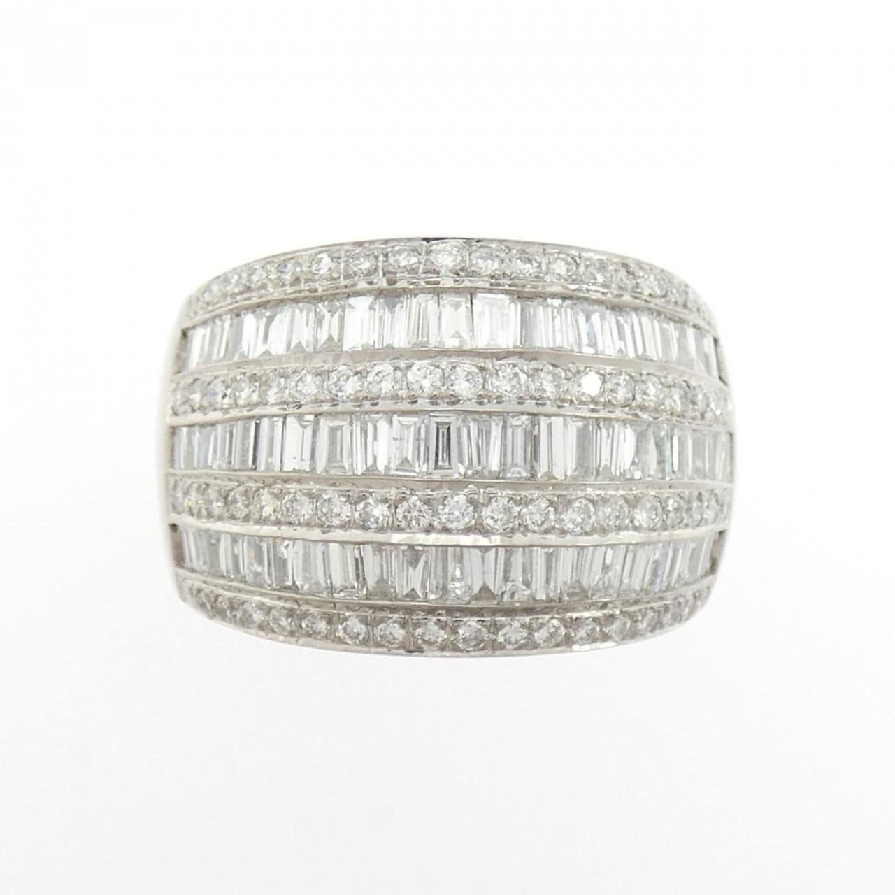 750WG ダイヤモンド リング 1.88CT