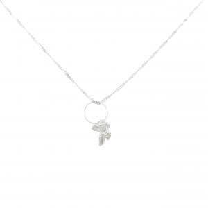 K14WG エンジェル ダイヤモンド ネックレス 0.02CT