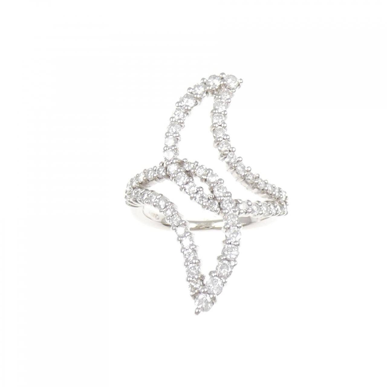 PT900 ダイヤモンド リング 1.11CT