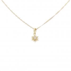 K18YG ダイヤモンド ネックレス 0.08CT