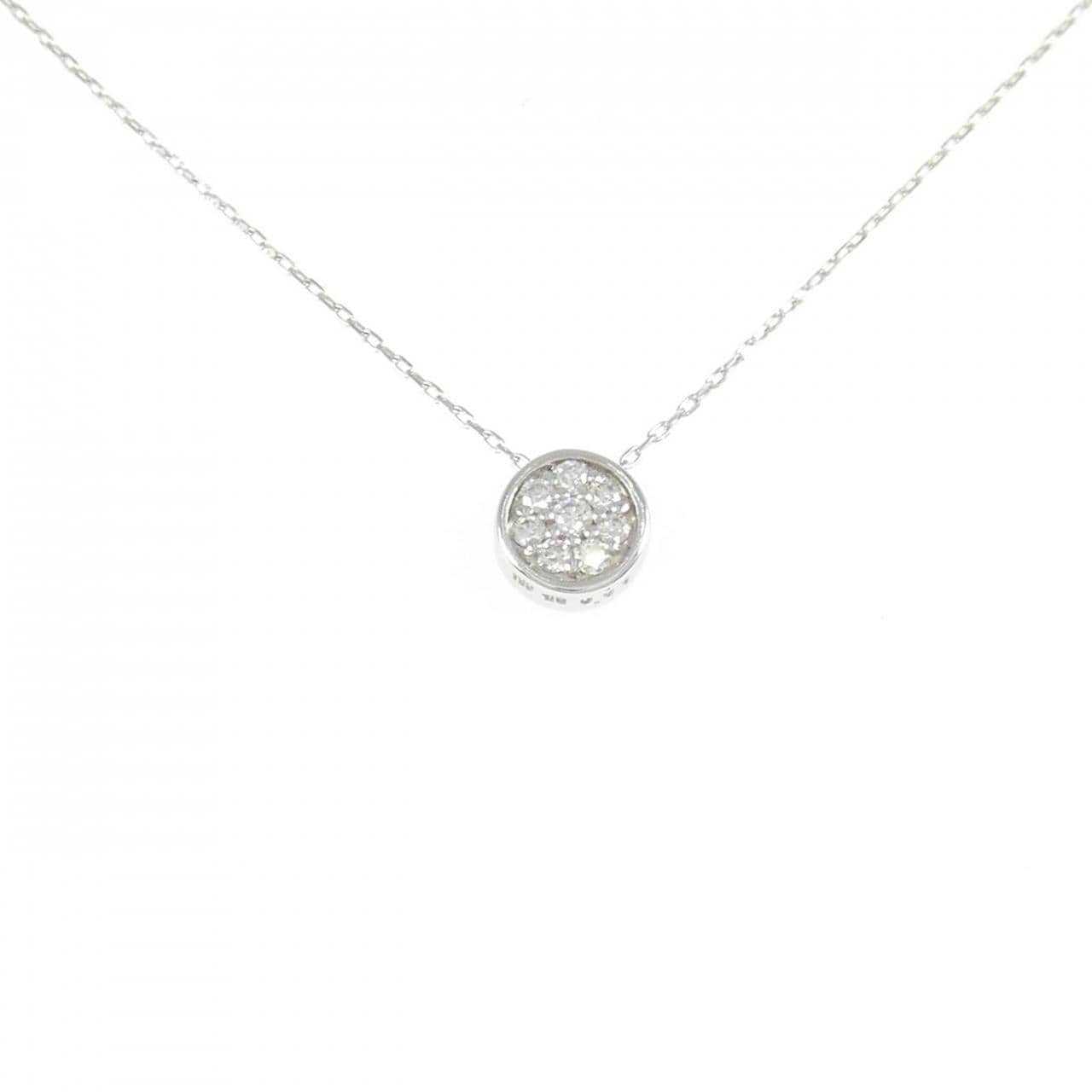 K10WG ダイヤモンド ネックレス 0.07CT