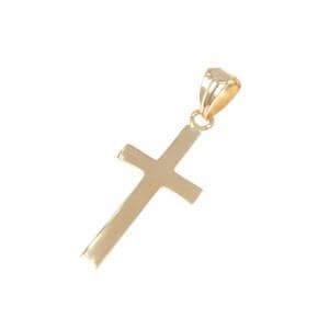 K18YG クロス ペンダント