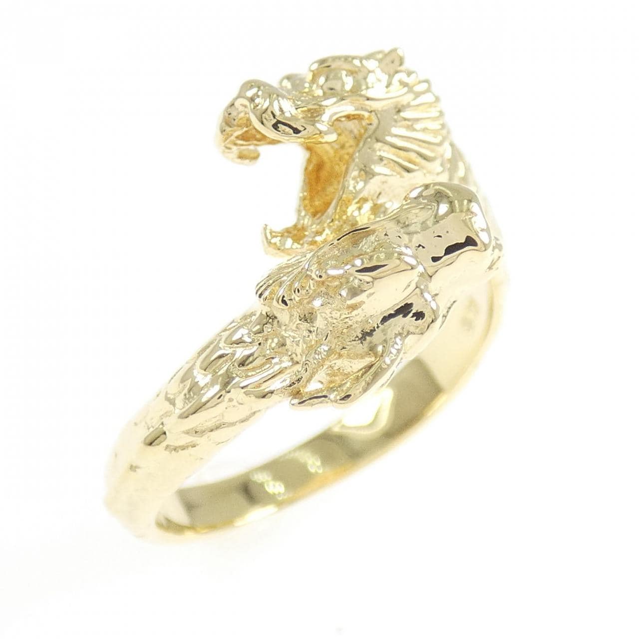 K18YG ドラゴン リング