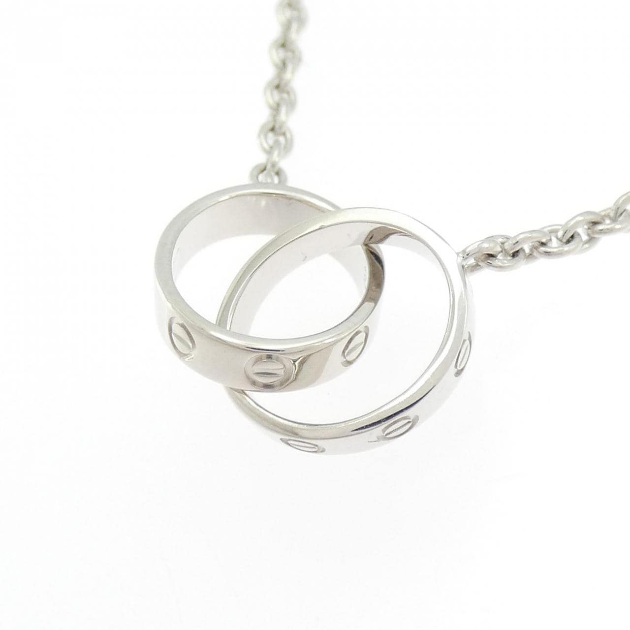 カルティエ ベビーラブ ネックレス