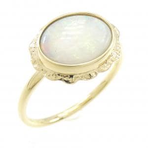 K18YG オパール リング 0.96CT