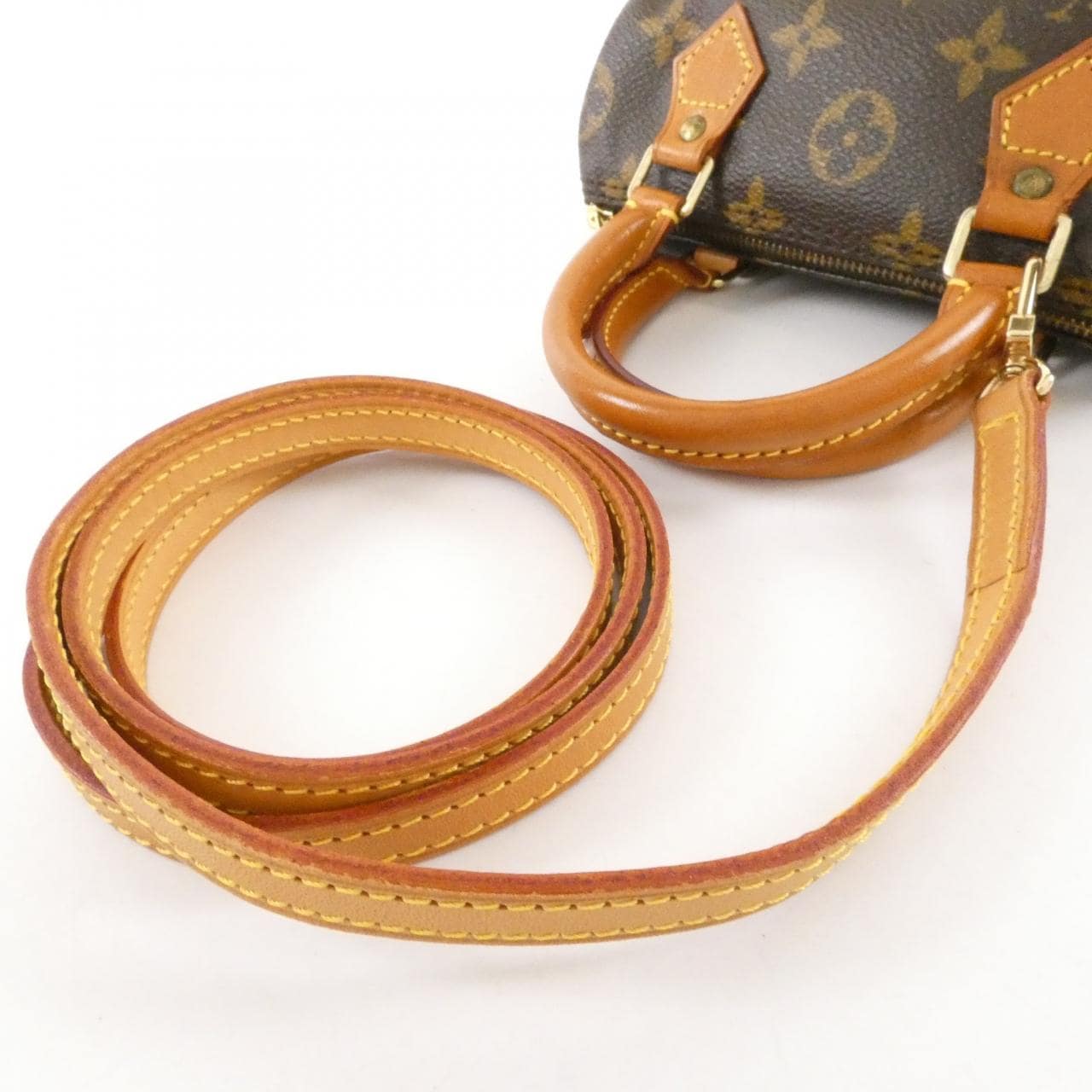 ルイヴィトン モノグラム ミニ スピーディ M41534+J00145 ボストンバッグ