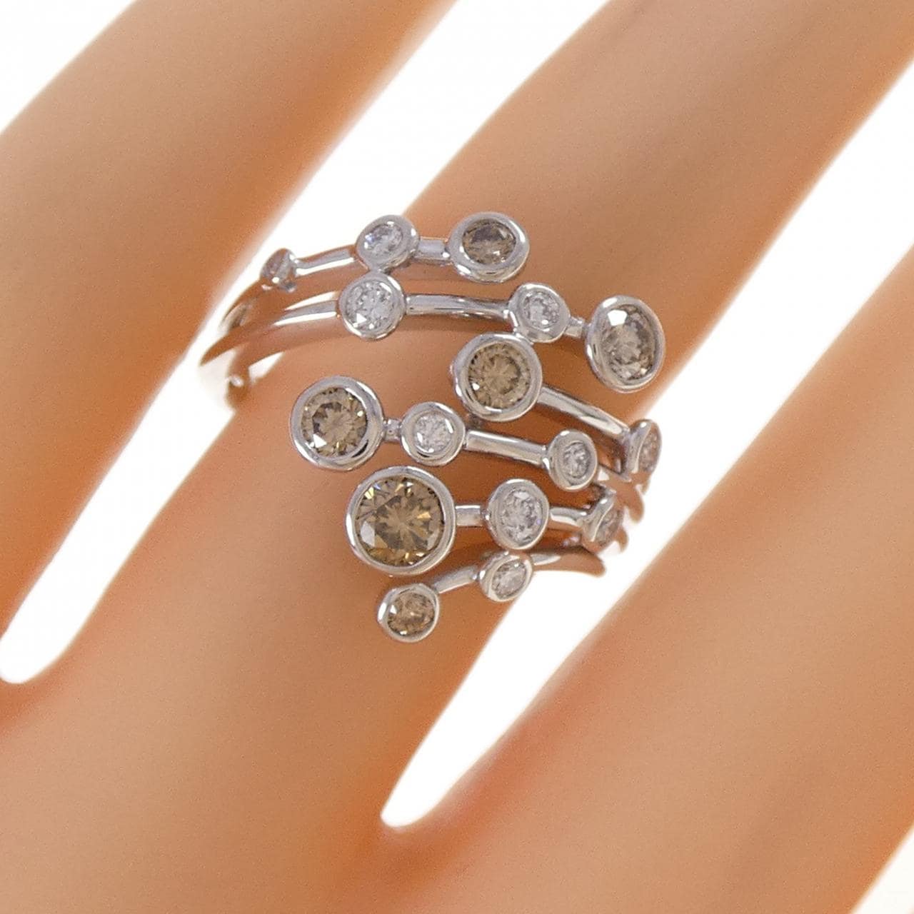 カシケイ ベゼル リング 0.50CT
