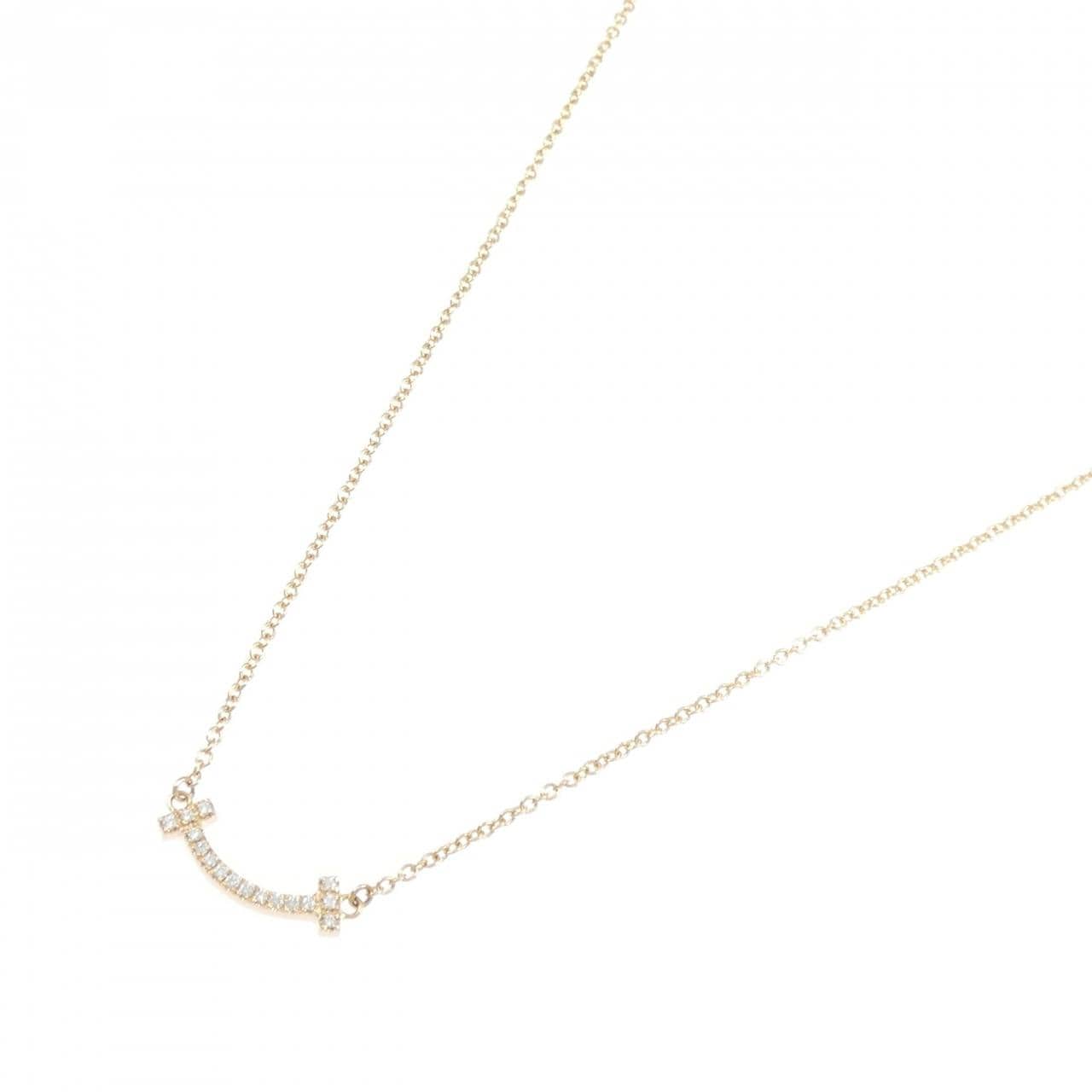 ティファニー Tスマイル ミニ ネックレス