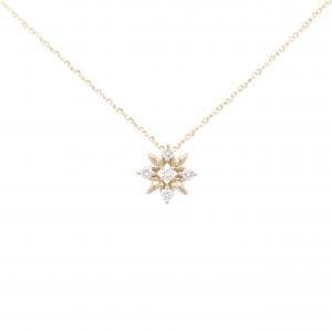 ジーエスティービー ピンクダイヤモンド ネックレス 0.12CT