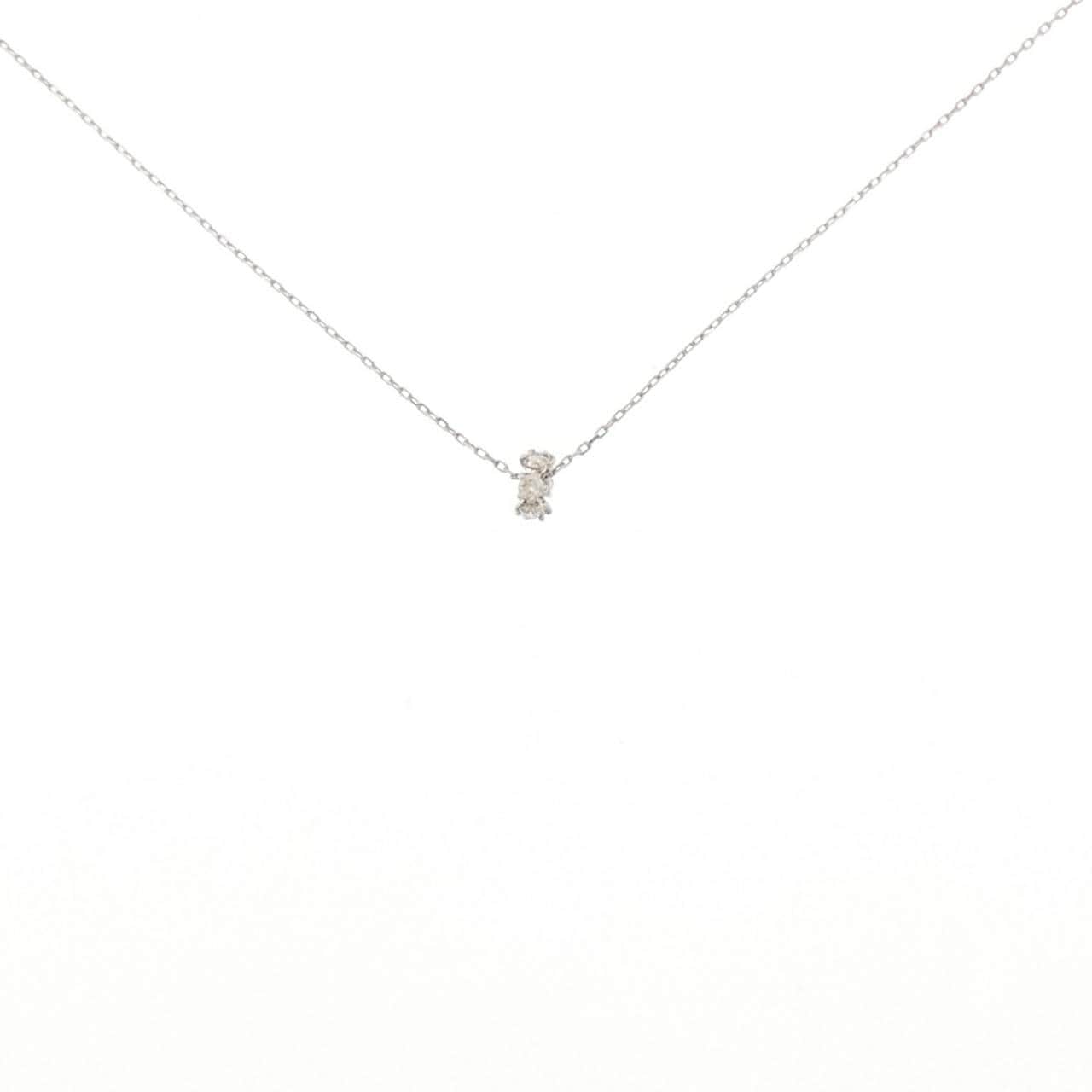 PT900/PT850 ダイヤモンド ネックレス 0.10CT