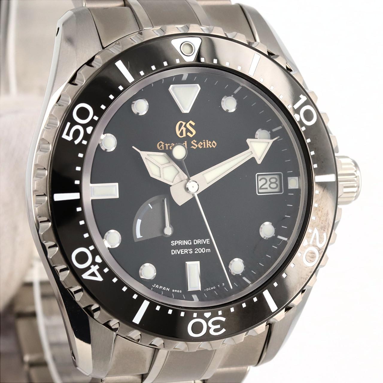 SEIKO Grand SEIKO Sports系列Spring Drive TI 9R65-0EE0/SBGA463 TI自动上弦