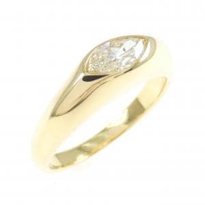 K18YG ダイヤモンド リング 0.44CT