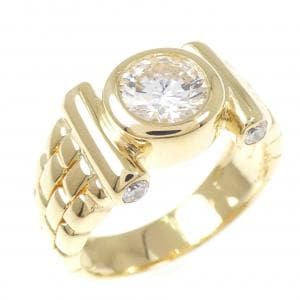 750YG ダイヤモンド リング 0.92CT