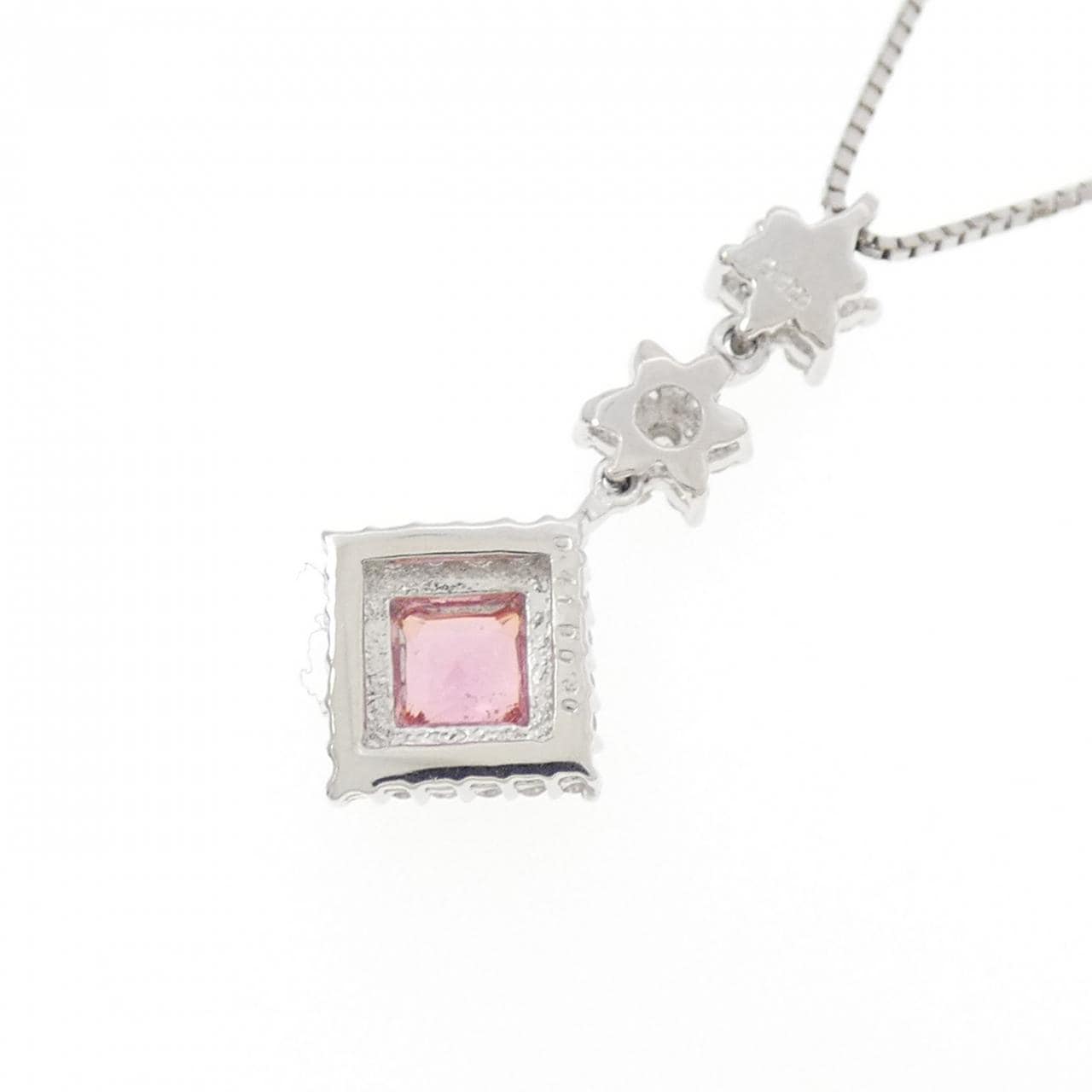 PT900/PT850 サファイヤ ネックレス 0.41CT