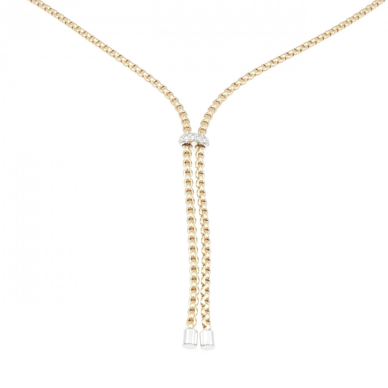 【新品】フォッペ エカ ネックレス 0.10CT