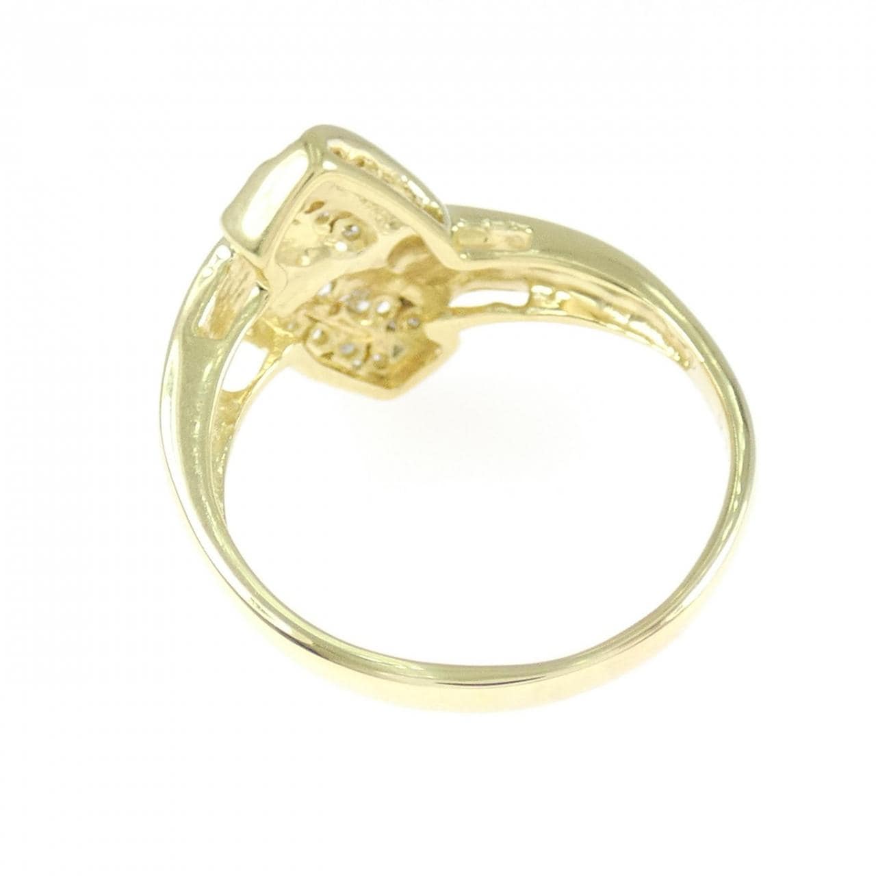 K18YG ダイヤモンド リング 0.30CT