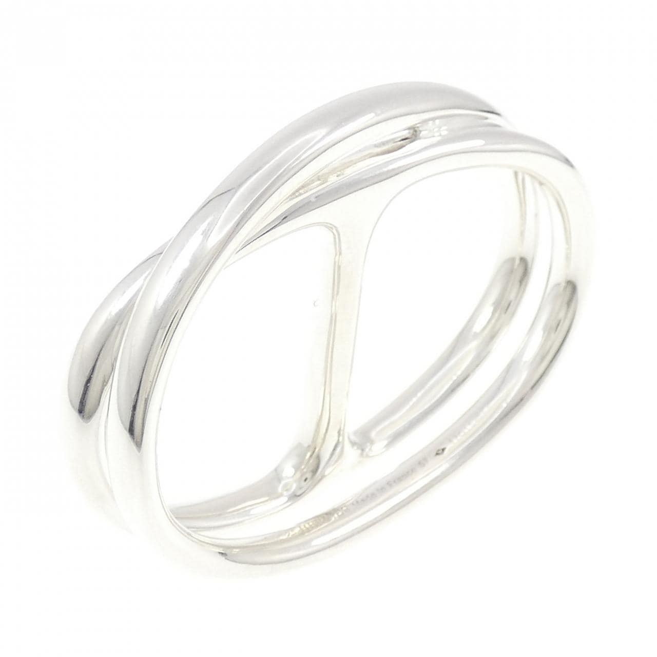 エルメス シェーヌ ダンクル パンク ダブル リング