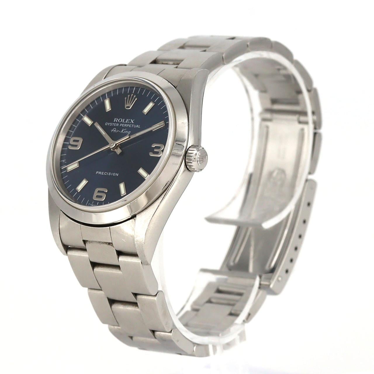【ノーメンテナンス還元価格】ロレックス エアキング 14000 SS 自動巻 A番