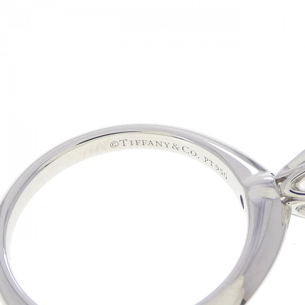 ティファニー クラシックソリティア リング 0.27CT I VS1 3EXT