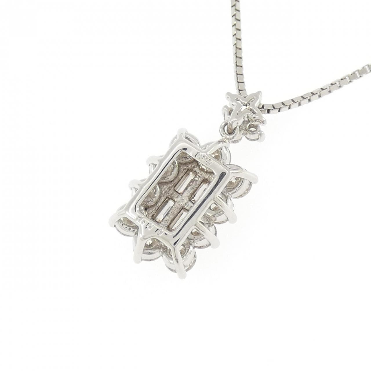 PT900/PT850 ダイヤモンド ネックレス 1.50CT
