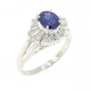 PT900 サファイヤ リング 0.84CT