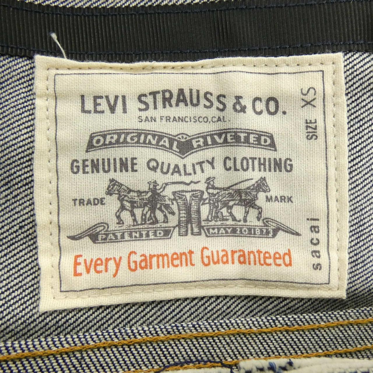 サカイ SACAI LEVI'S 25-07782 オールインワン