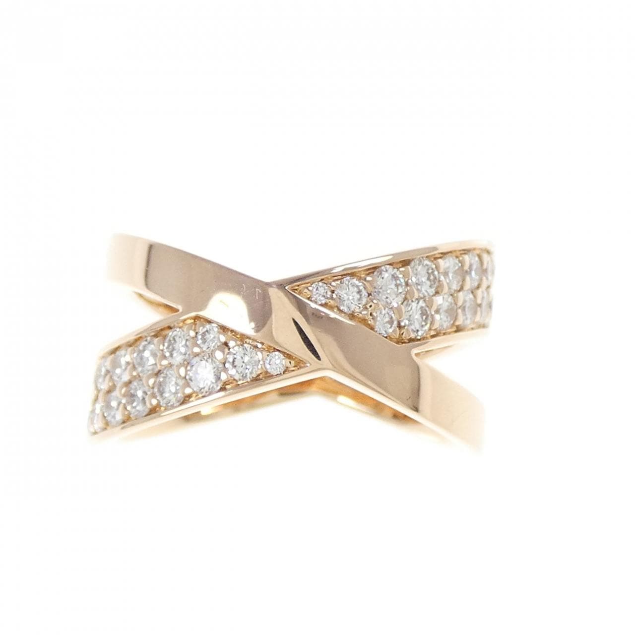 ティファニー Xワイド リング 0.51CT