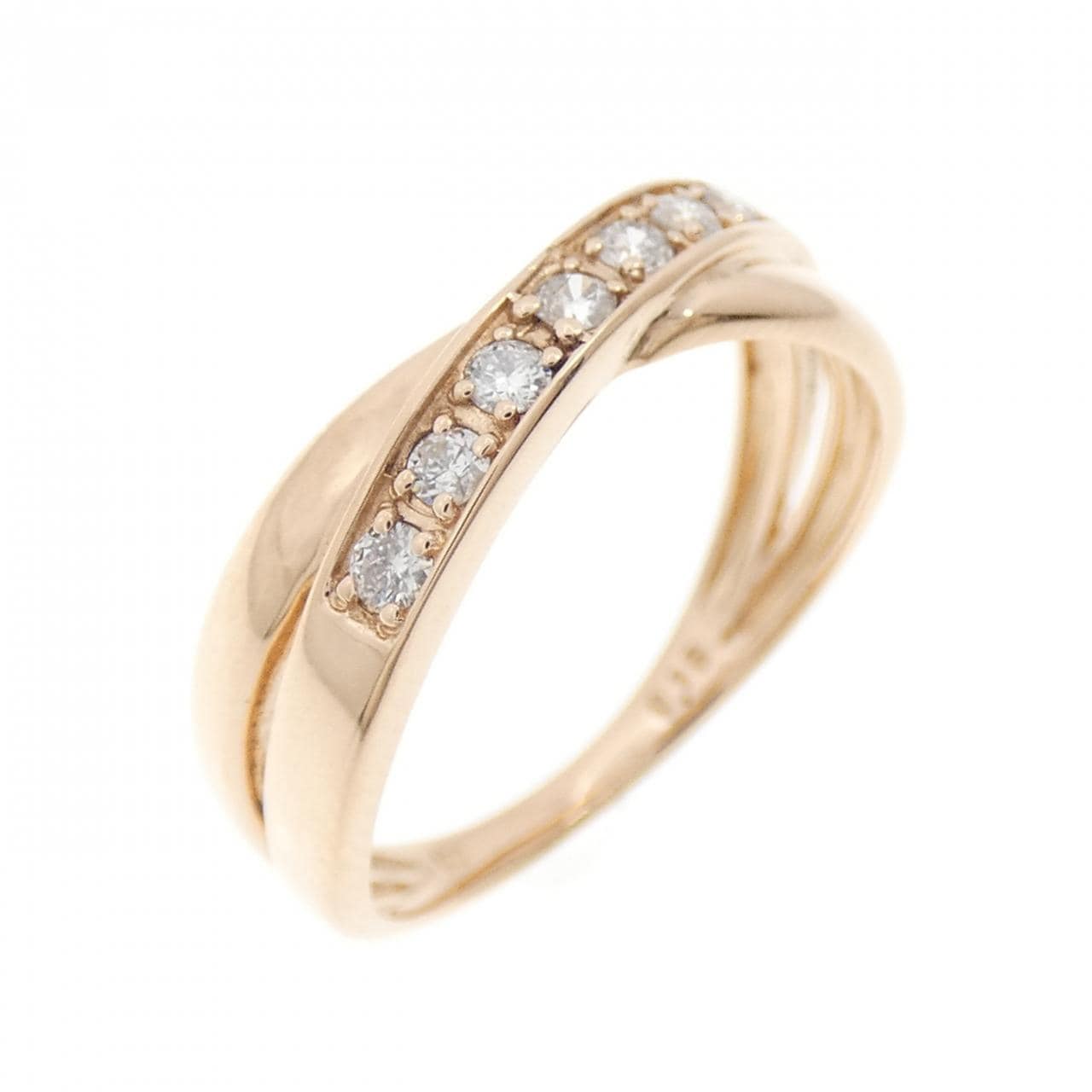 K10PG ダイヤモンド リング 0.15CT