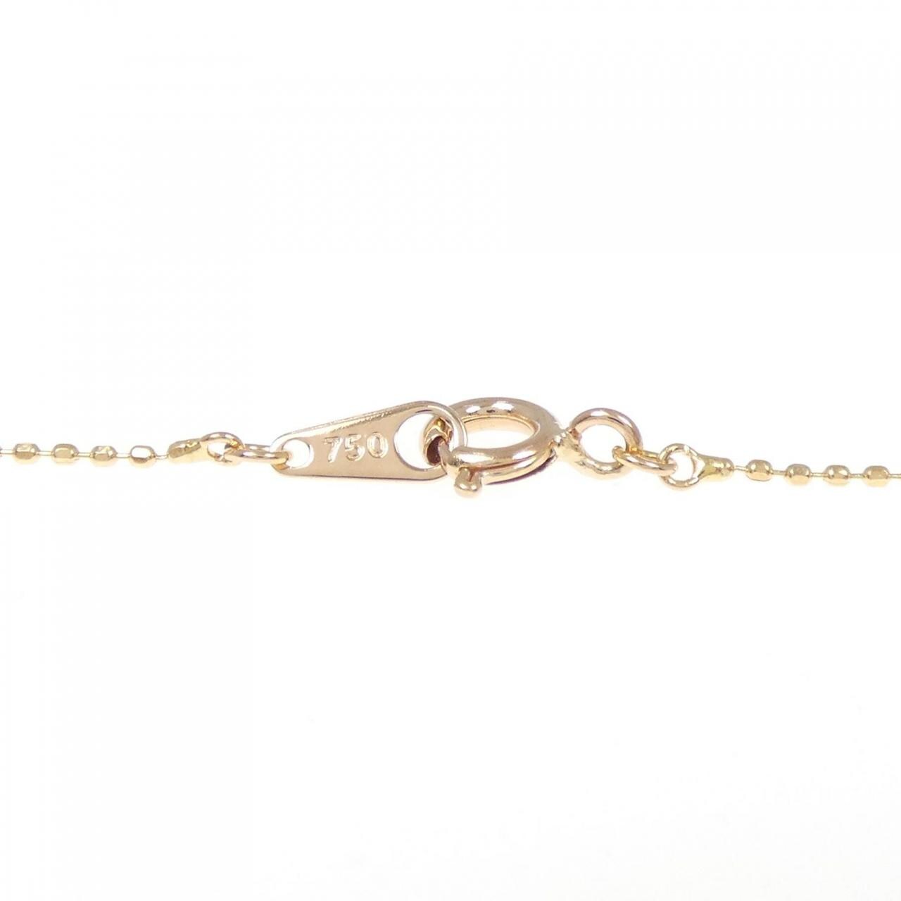 K18PG/K18YG ダイヤモンド ネックレス 0.30CT