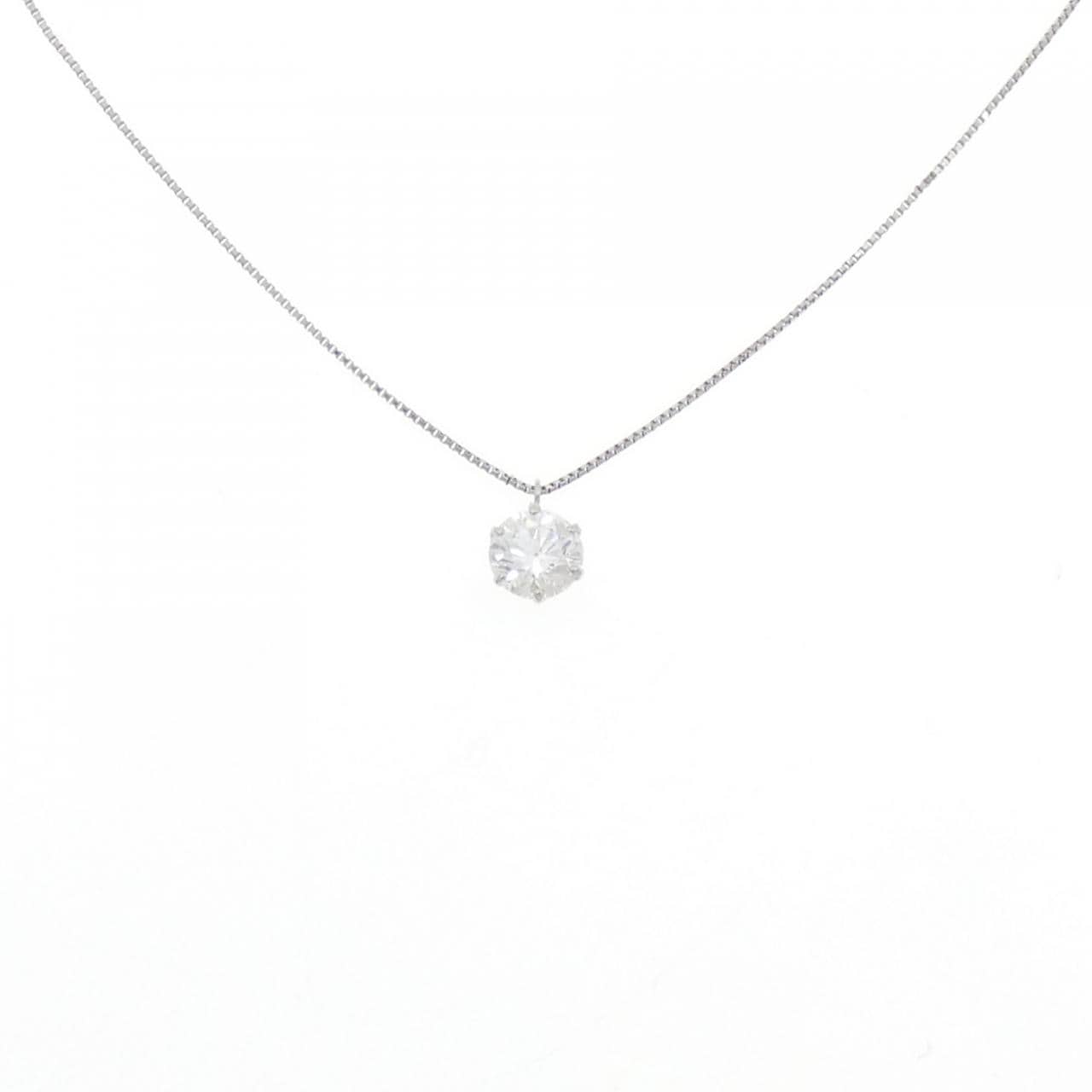 PT900/PT850 ダイヤモンド ネックレス 0.737CT D VS1 EXT