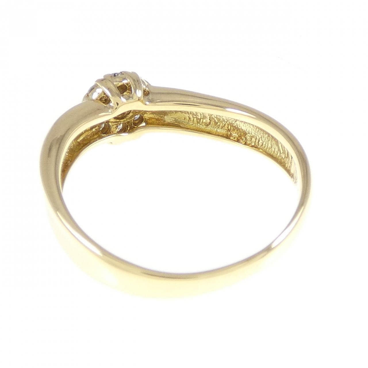 K18YG ダイヤモンド リング 0.20CT