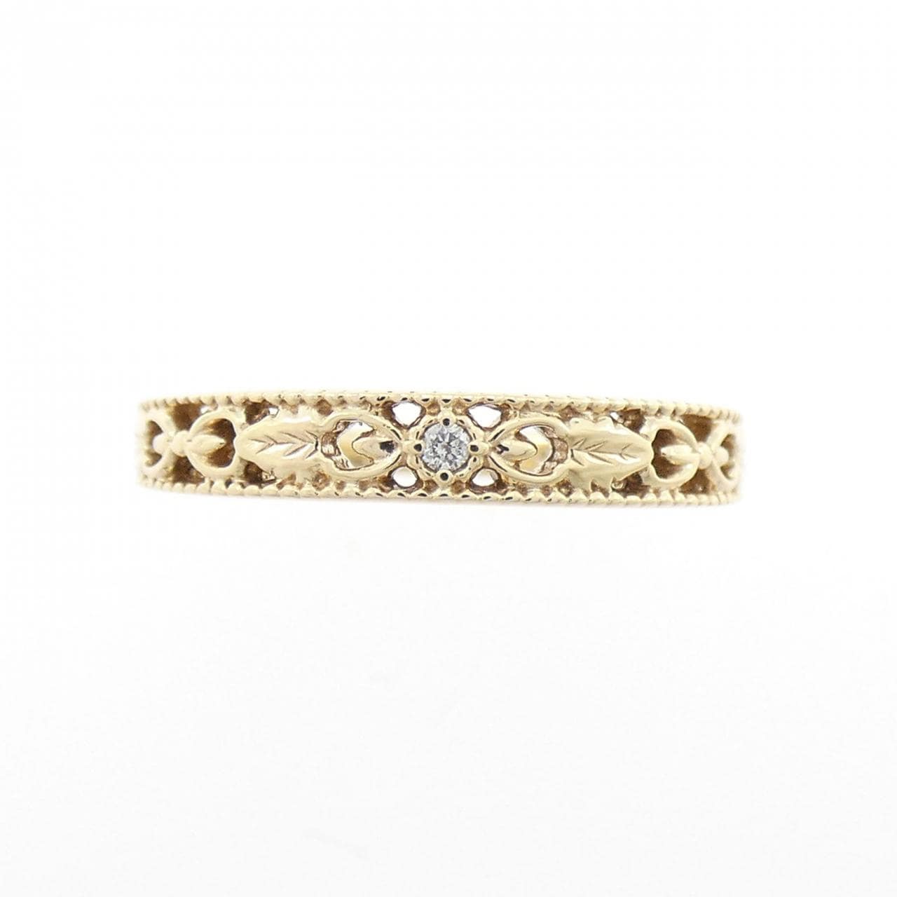 アガット ダイヤモンド リング