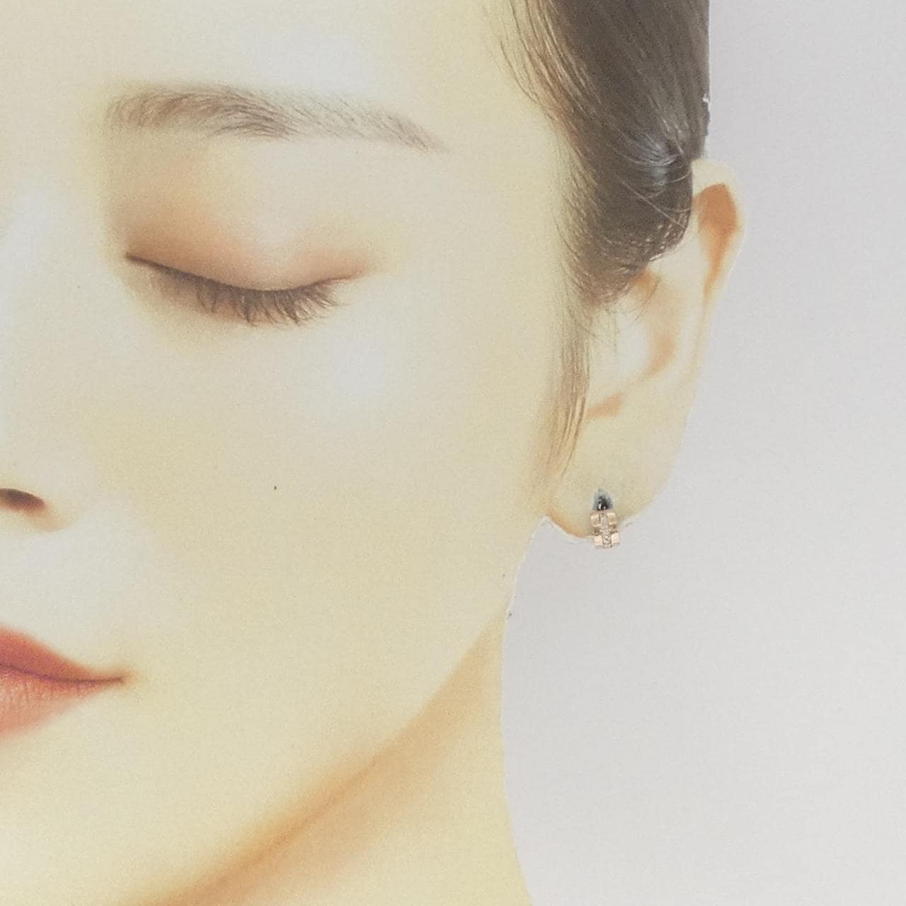 K18PG ダイヤモンド ピアス